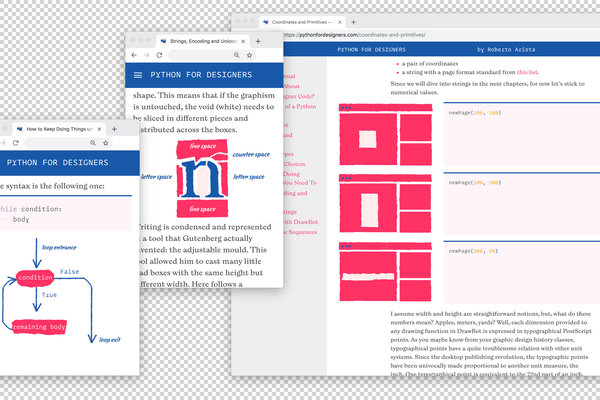 Python for Designers — Roberto Arista's Portfolio